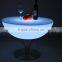High quality PE plastic led table lamp led cube furniture led coffee table