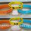 eco-friendly kids size silicone laser wristbands