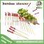 Kitchen Bamboo Bead Colored Skewer