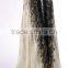 High quality peacock printed pleated tribal belly dancing skirt