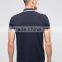 Short Sleeve Button Placket Twin Tipping Collar And Cuffs Side Slits Balck men's 100% Cotton Pique 200gsm Casual Polo Shirt