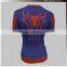 High Performance Short Sleeve Spiderman Compression Shirts