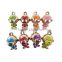 eco-friendly little monkey acrylic charms diy creative animal jewelry charms for clothes & bags accessories