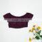 Handmade Little Girls Blouse Readymade Garments Ruffle Crop Top Party Shirts