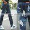 New Design Hole Jeans Men Distressed Ripped Pants