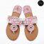 Printed women and kids slides footwear