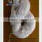 30/2 raw white polyester hank yarn