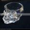 Skull Shape Crystal Candlesticks,Crystal Candle Holder