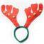 M33 novelty christmas headband with bells in elk antlers' shape