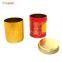 wholesale tall round coffee tins with airright lid