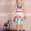 latest dress star designs photos baby girl frocks 4th of July dress