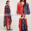 Women Plus Size Beach Bohemian Printed Dress India Ladies Chiffon Boho Loose Maxi Dresses