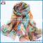 Wholesale spring summer fashion indian silk scarf
