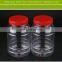 Customize printing logo durable 1500ml PET plastic bottle jar for food storing