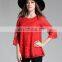 New fashion casual blouse for fat women lace blouse