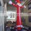 NEW Customized Air Fly Guy Red Santa Tube Man Sigle Leg Inflatable Sky Dancer For Christmas Advertising