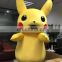 high quality CE/ASTM cheap funny pokemon adult pikachu mascot costume for adult