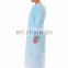 Disposable waterproof CPE protection gown medical use