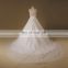 Joyous Style V Neck Handmade Flowers Beaded Lace A-Line Wedding Party Dress