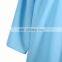 Light blue matte bachelor graduation gown