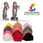 Winter Warm Women's Hoodie Gloves Pocket Earflap Hat Long Scarf Shawl Snood Wraps High Quality