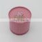Custom gift round shape airtight metal candy tin boxes factory