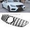GTR Style Front Grill Grille Silver 14-16 st for Mercedes Benz E-Class W207 C207