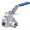 2-pc ball valve stainless steel / female male ball valve