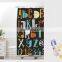 i@home mid century modern word polyester cotton shower curtains custom digital printing
