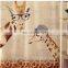 2018 trending products fashion zebra fawn curtain,1.3*2.7m, 1.4*2.7m
