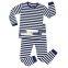 Fashion Baby Clothing Set Bedroom matchiping Keep Warm Stripe Nightclothes  Baby Boy Girl Outfits