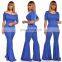 Women Jumpsuit Candy Color Bodycon Sexy Clothing Female Girl Short Sleeve Wrap Dress Ladies Vestidos