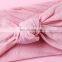 Baby knot Soft Nylon Headband Girl hairband Solid Color Kids tulband Hair Accessories 27colors