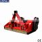 Tractor hydraulic flail mower with double blades