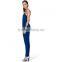 Simple design fashion women sleeveless slim fit jumpsuit