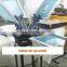 high precision 4 color 4 station silk screen printing machine for tshirt
