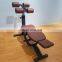 2019 Lzx free weight body building gym fitness equipment curved abdominal bench