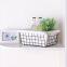 Nordic Style Household Iron Desktop Storage Basket Metal Wire Storage Basket for Home Storage