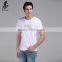 2016 Men Fashion white tees Slim Fit stylish Casual Shirts