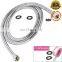 Length customized hand held extensible rotating shower hose