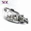 R 087276 L 087275 Car (crystal w/rim) front head lamp Auto Parts (crystal w/rim) front head lights for peugeot 206