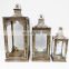 Set Of 3 Moroccan Lantern Antique Lantern Decorative Gold Metal Lantern For Home Decor