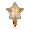 High Quality Decorative Tungsten Filament Amber E26 B22 60W S125 Edison Bulb lamp For Decoration