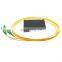Ftth 1*2 SC UPC ABS Box Fiber PLC Splitter Single Mode ABS Module Optical PLC Splitter