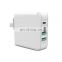Quick Charge 3.0 Fast Charger UK Plug 4 Port Usb Wall Charger US UK EU Plug QC3.0 PD3.0 USB Travel Charger