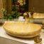 European Style marbling ceramic art basin bathroom wash basin