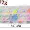 12pcs/set  colorful spoon lure kit with single hook metal bait fishing lure set