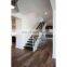 Stainless Steel Handrail Interior Easy Installation Stairs Double Stinger Stair For Curved Staircase