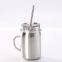 custom new product 550ml double wall stainless steel mug with handle