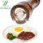 Wholesale Wooden Salt and Pepper Grinder Adjustable Manual Salt Grinder Acacia Wood Pepper Mill